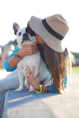 Tiana James's puppy