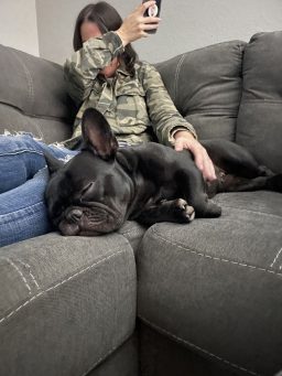 Sarah Melvis.'s puppy